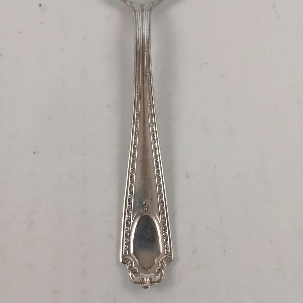 4pc Cameo Silver Plate Teaspoon No Monogram Vintage‎